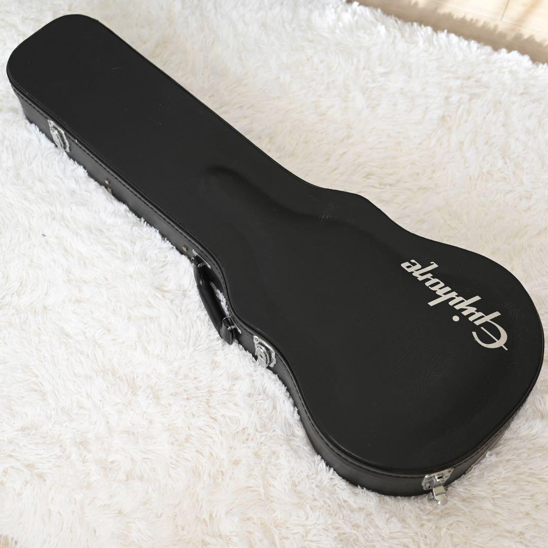 エピフォン　レスポールスタンダード　ハードケース付属