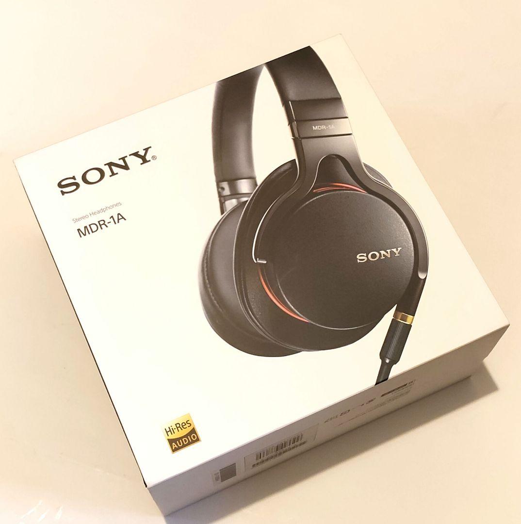 SONY MDR-1A 　 脱着式ケーブル付ヘッドホン新品同様