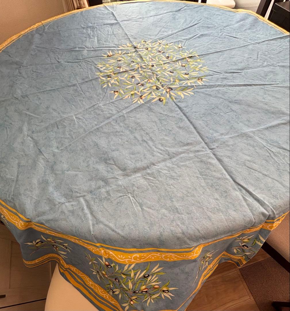 SALE‼️大理石調ダイニングテーブル(テーブルクロス付き)希少品❗️