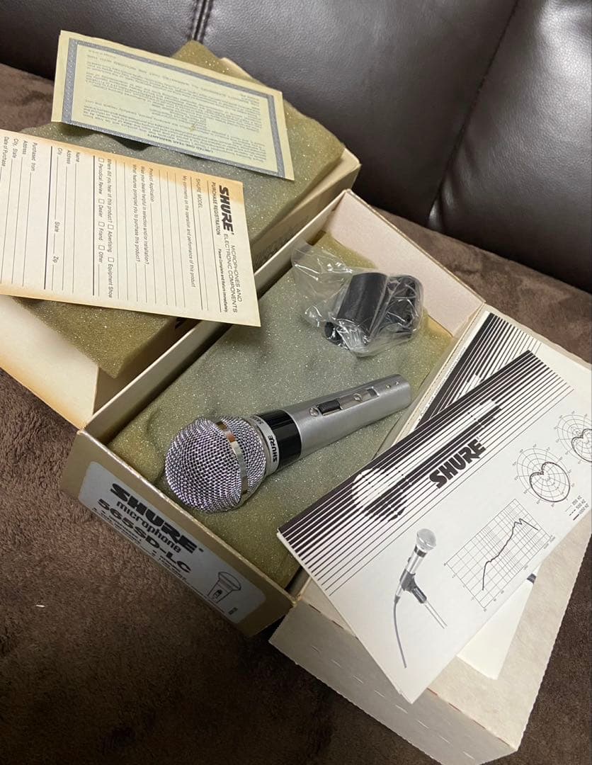 SHUREマイクロホン565SD_LC〔ビンテージ新品未使用〕