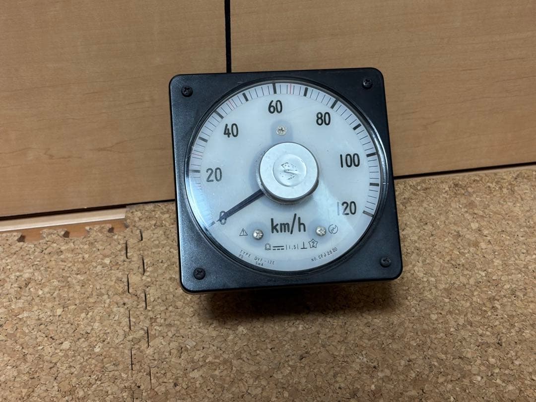 京阪 鉄道部品 速度計