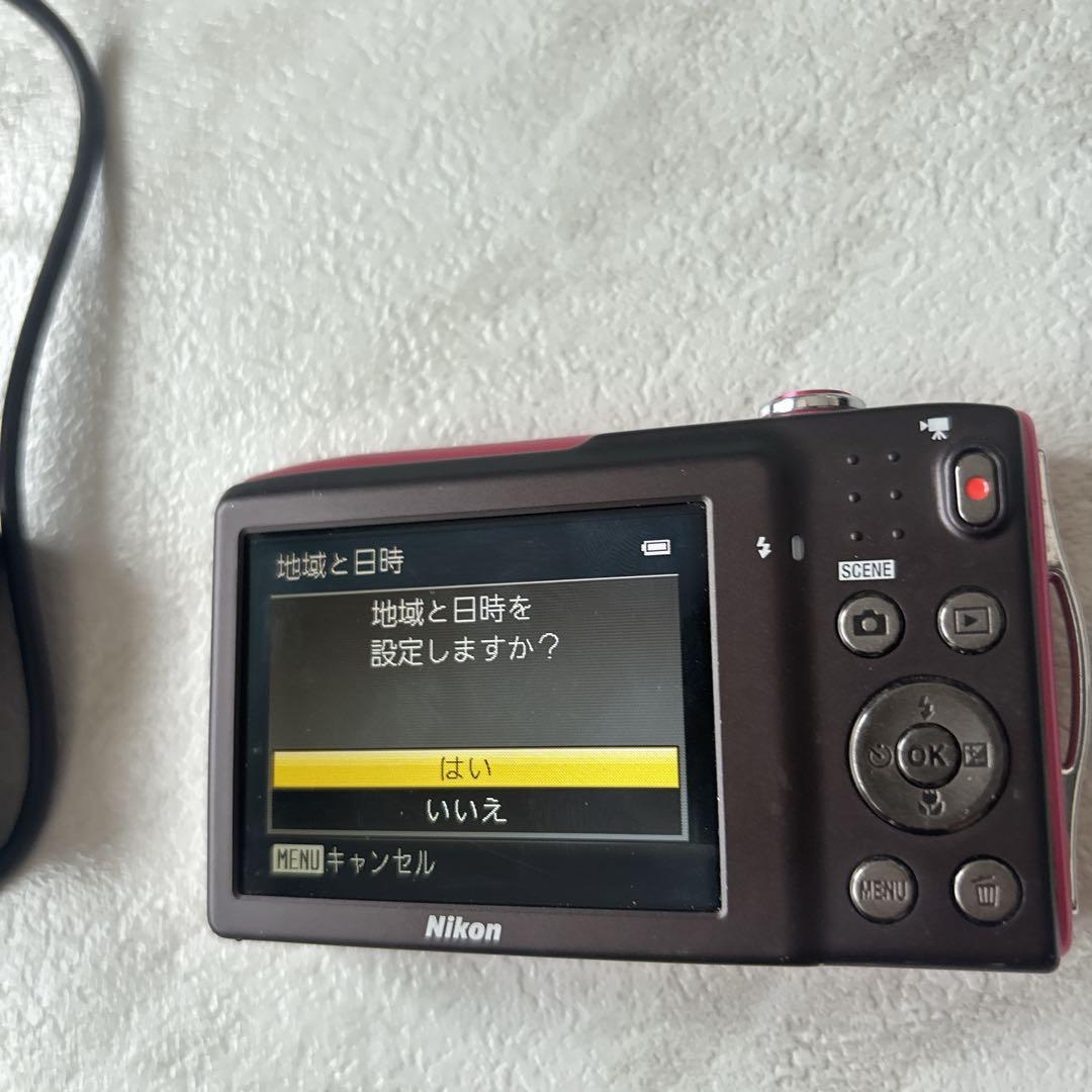 ニコン NIKON COOLPIX S3300 ストロベリーピンク　動作確認済