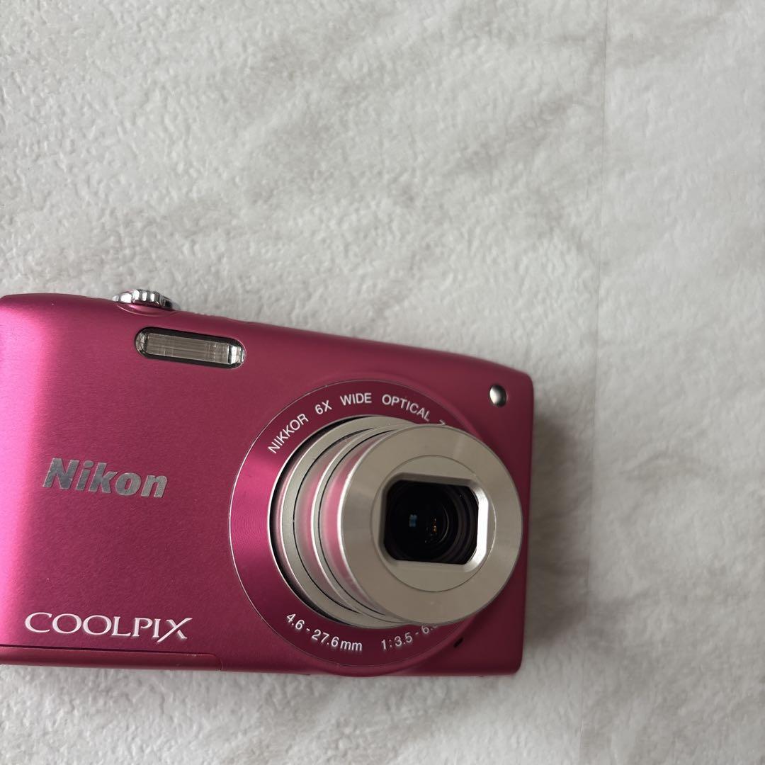 ニコン NIKON COOLPIX S3300 ストロベリーピンク　動作確認済