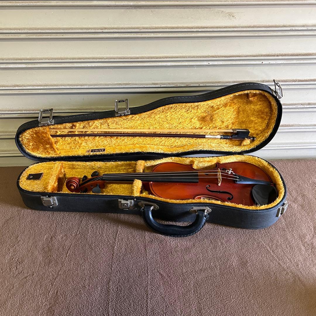 CK38★バイオリン★ 音響機器 バイオリン 弦楽器 弓あり ケースあり