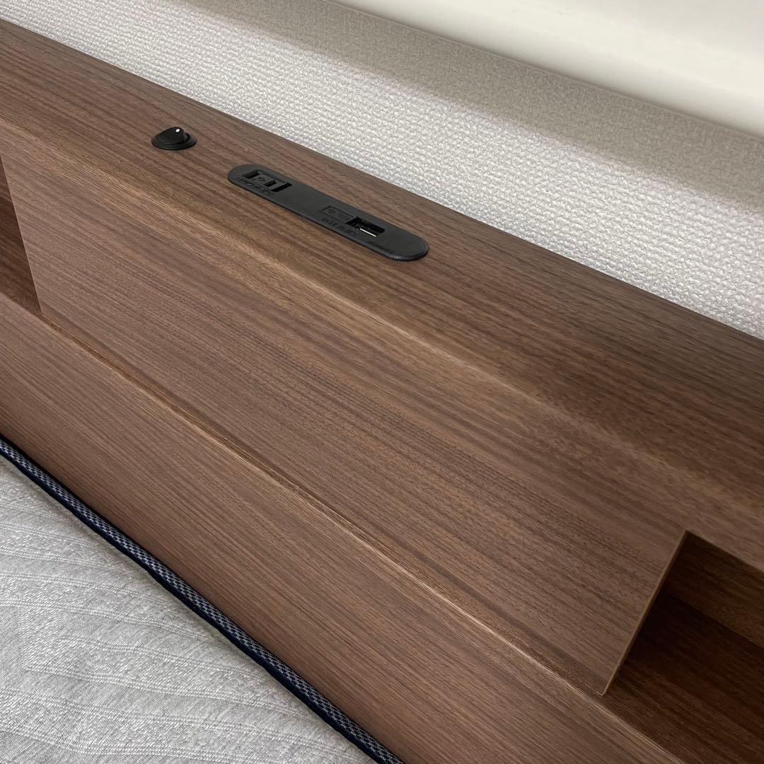 ニトリ　大量収納　ベッドフレーム　シングル　ジオチェスト