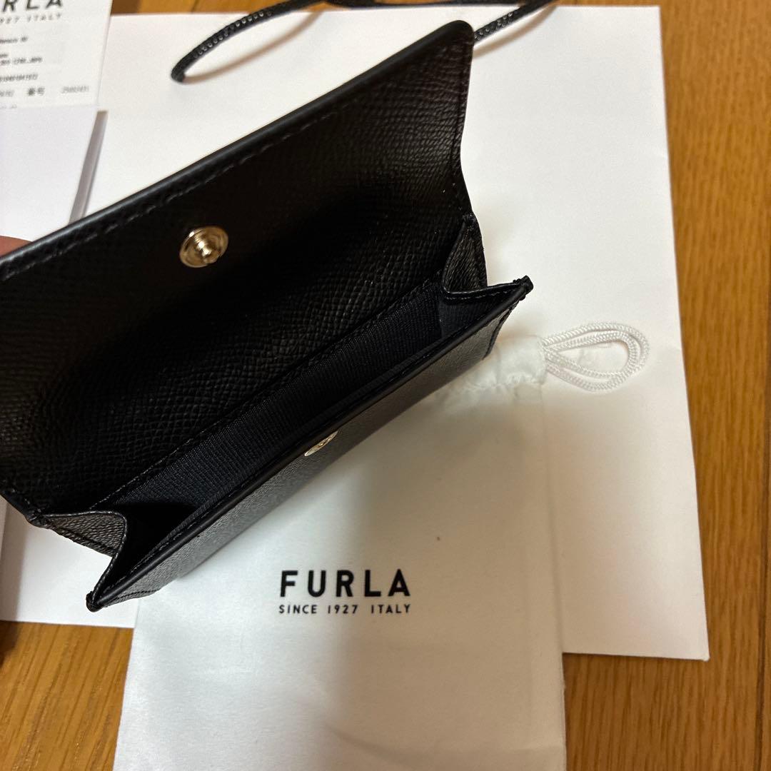 ★ banboo ★FURLA ブラック 三つ折り財布