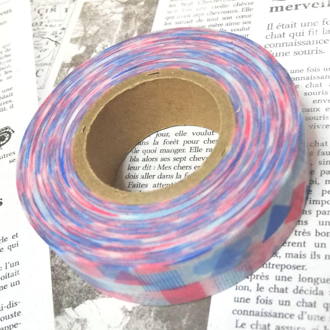 マステ マスキングテープ 巻きたっぷり 北欧風 図形 幾何学 南欧風 maste