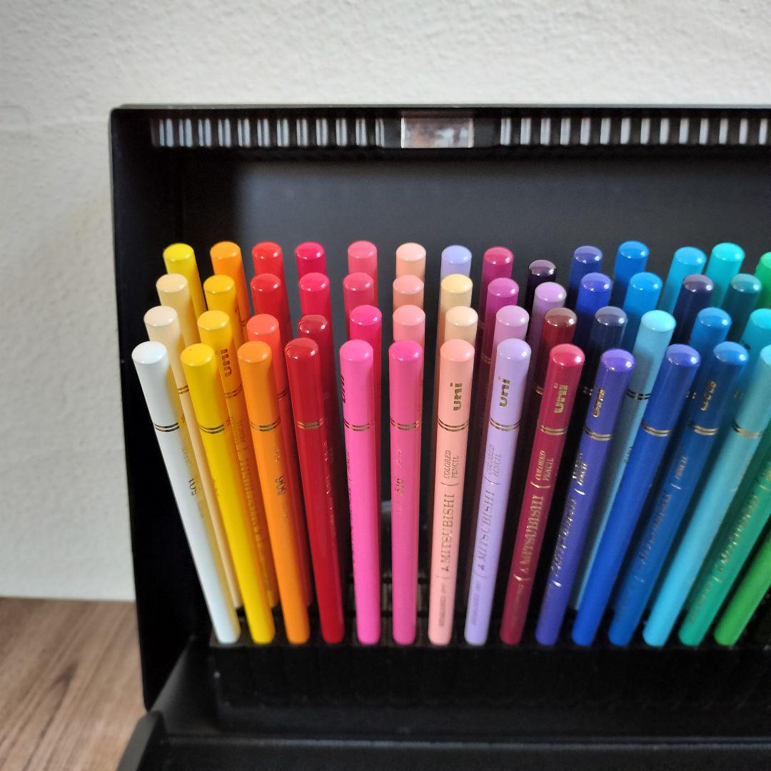 美品✨ 三菱uni 色鉛筆 ユニカラー 100色セット