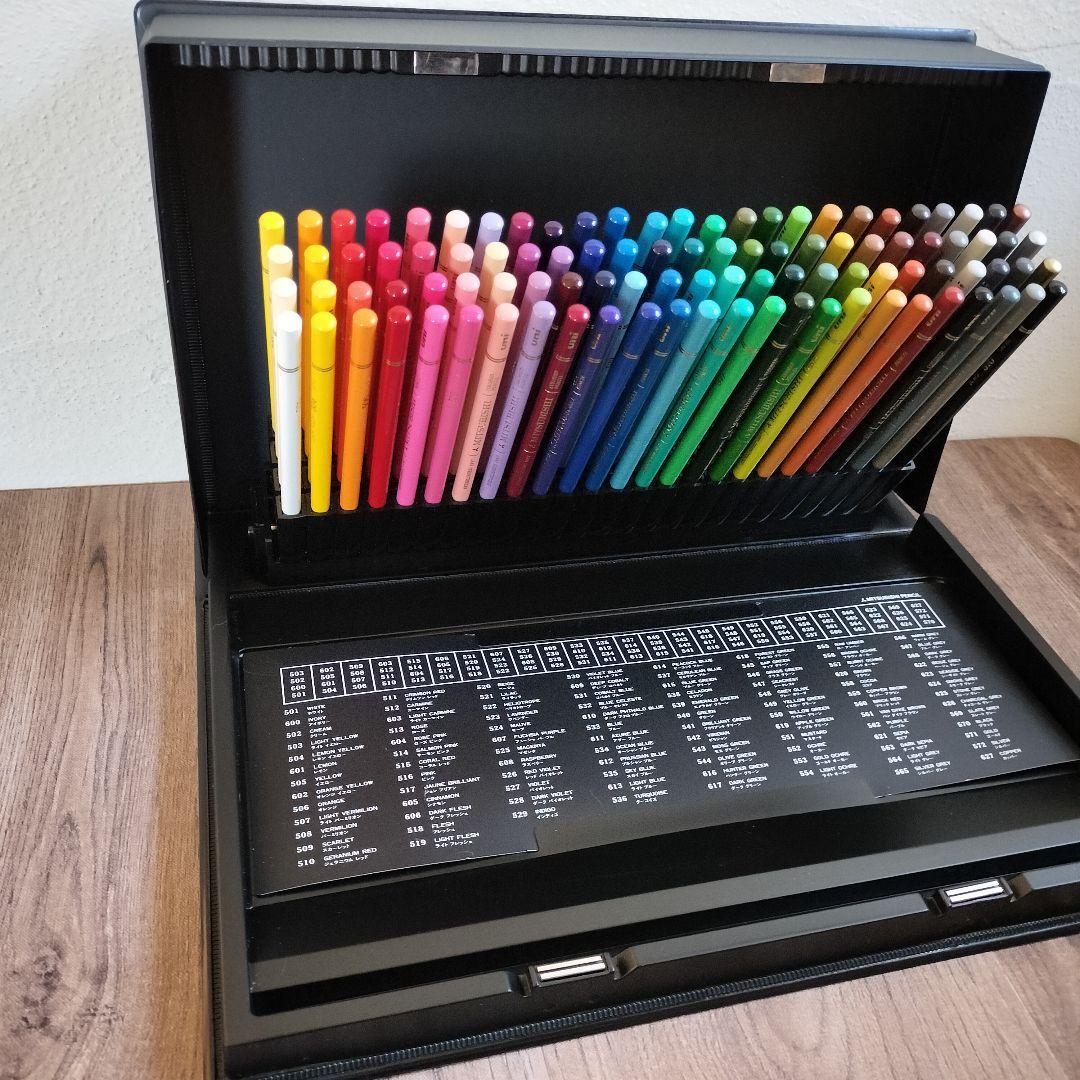 美品✨ 三菱uni 色鉛筆 ユニカラー 100色セット