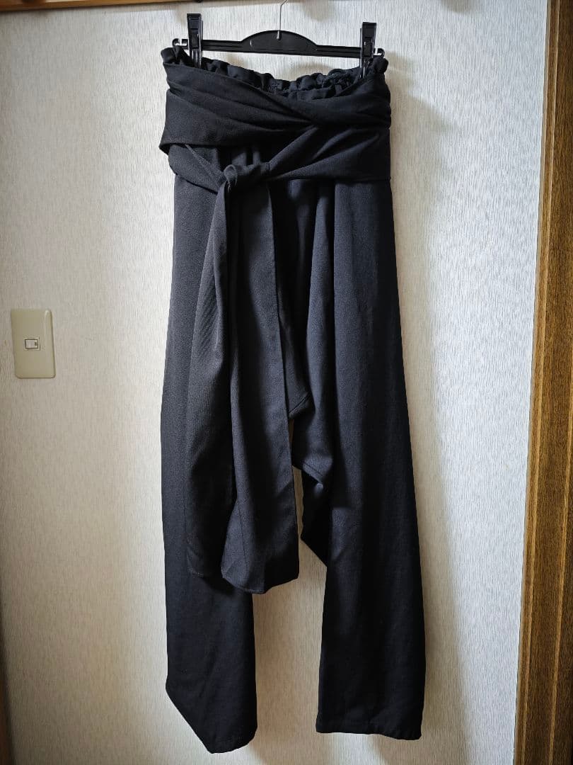 Yohji Yamamoto 23AW 腰巻きドレープパンツ サイズ3