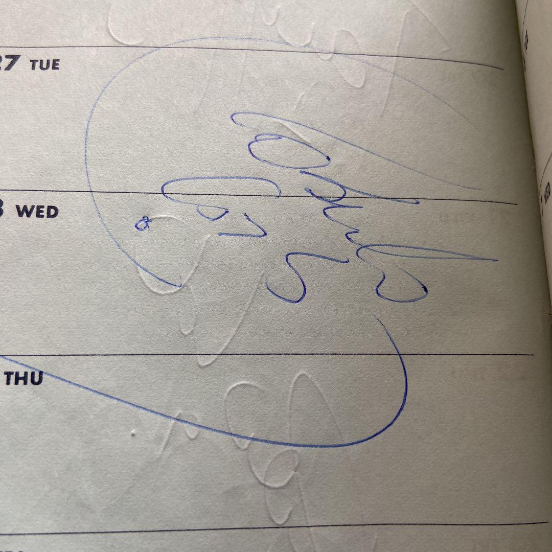 97年のブラジル代表選手のサイン