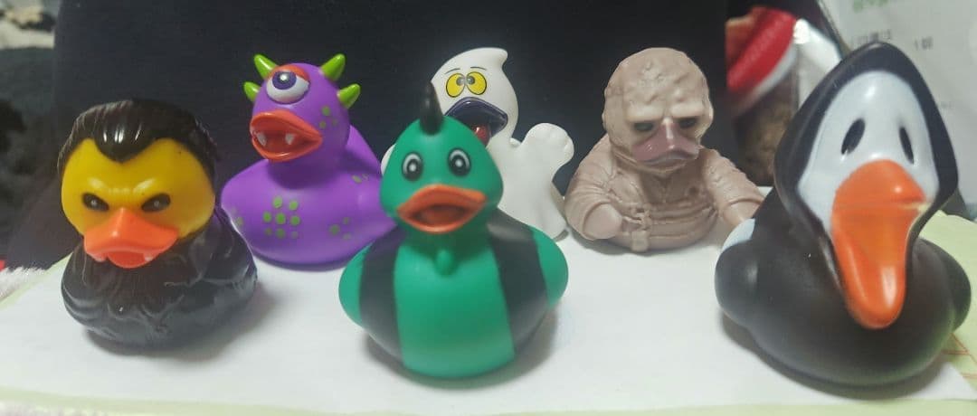 【稀少】ラバーダック 6体セット ホラーダック
