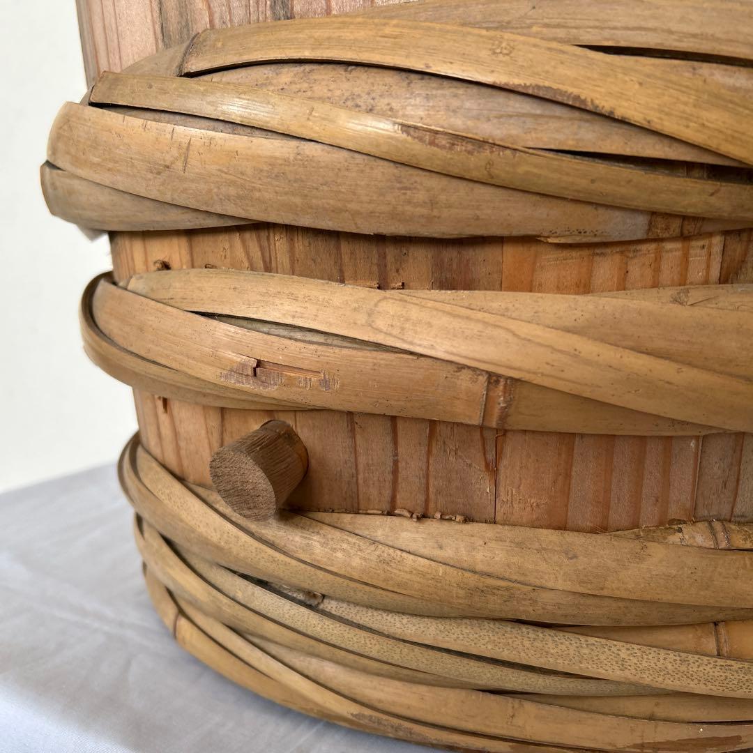 昭和レトロ　木製　樽　酒樽　空樽　古材　古道具　古民具　ビンテージ