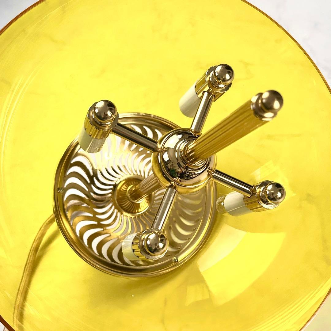 激レア 未使用 保管品✨昭和レトロ ライト レトロポップシャンデリア 天井照明