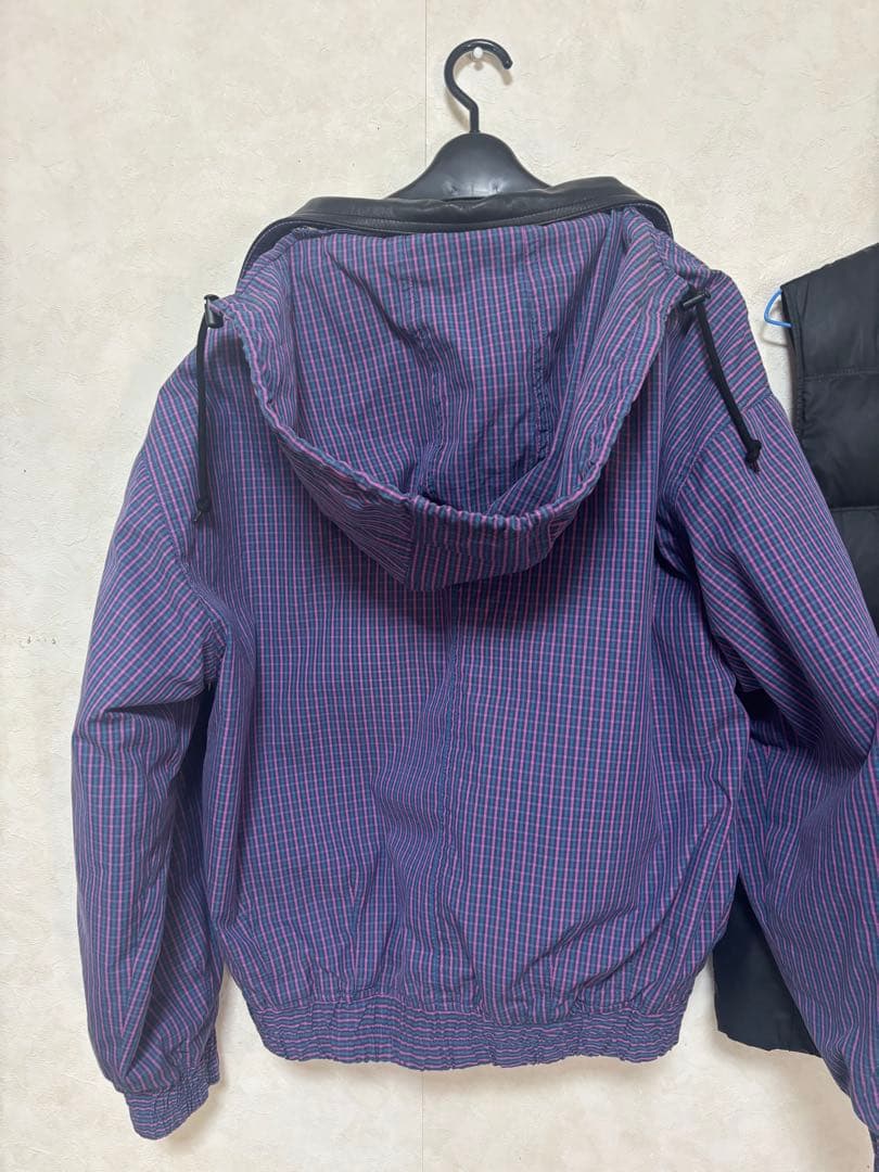 ジャケット・アウター Supreme Leather Collar Utility Jacket S