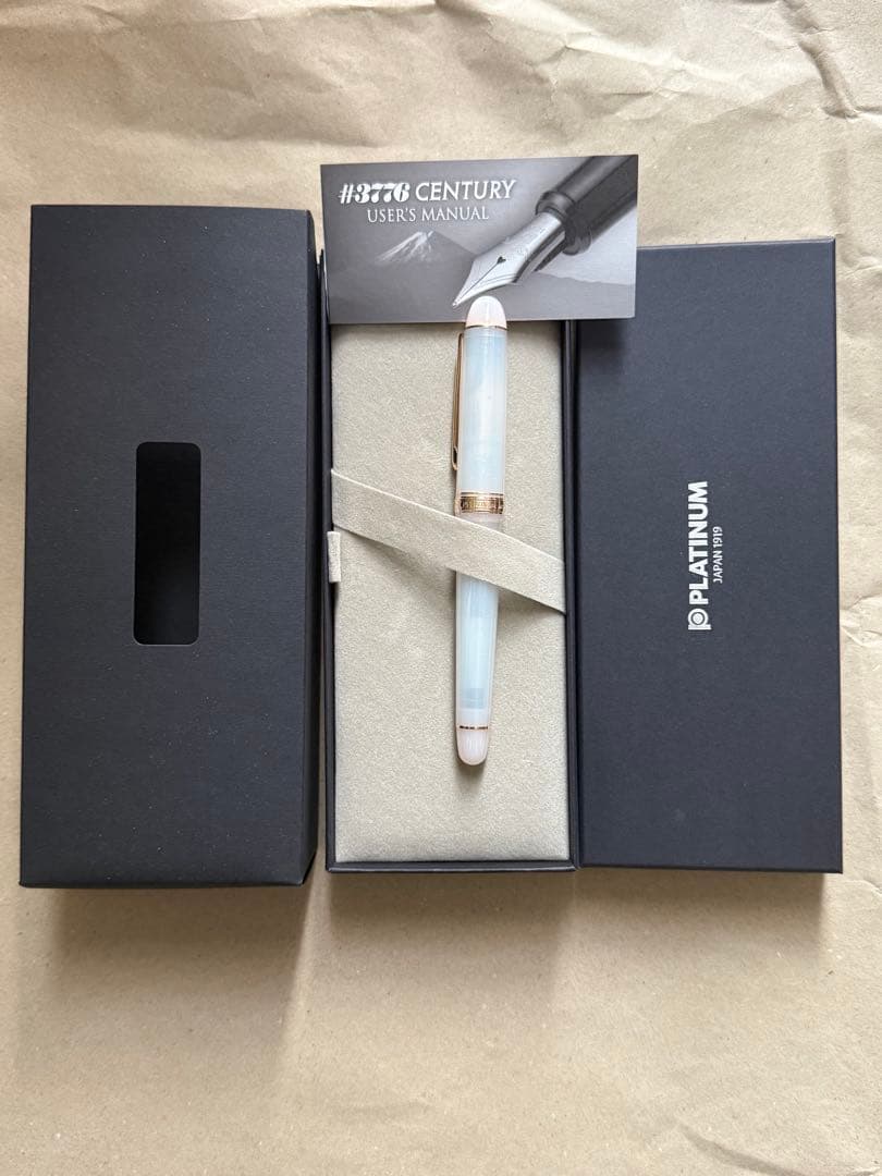 新品 細字F 初雪 万年筆Hatsuyuki Fountain Pen 八文字屋