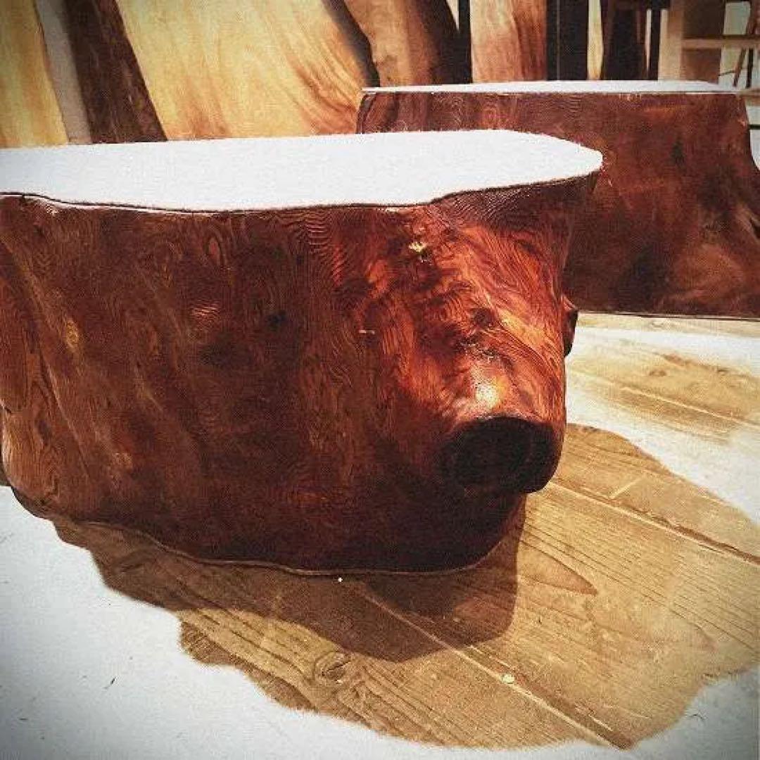 屋久杉　一枚板　テーブル