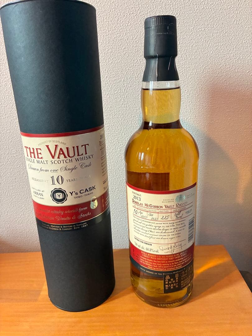 THE VAULT アラン　10年　y'sカスク