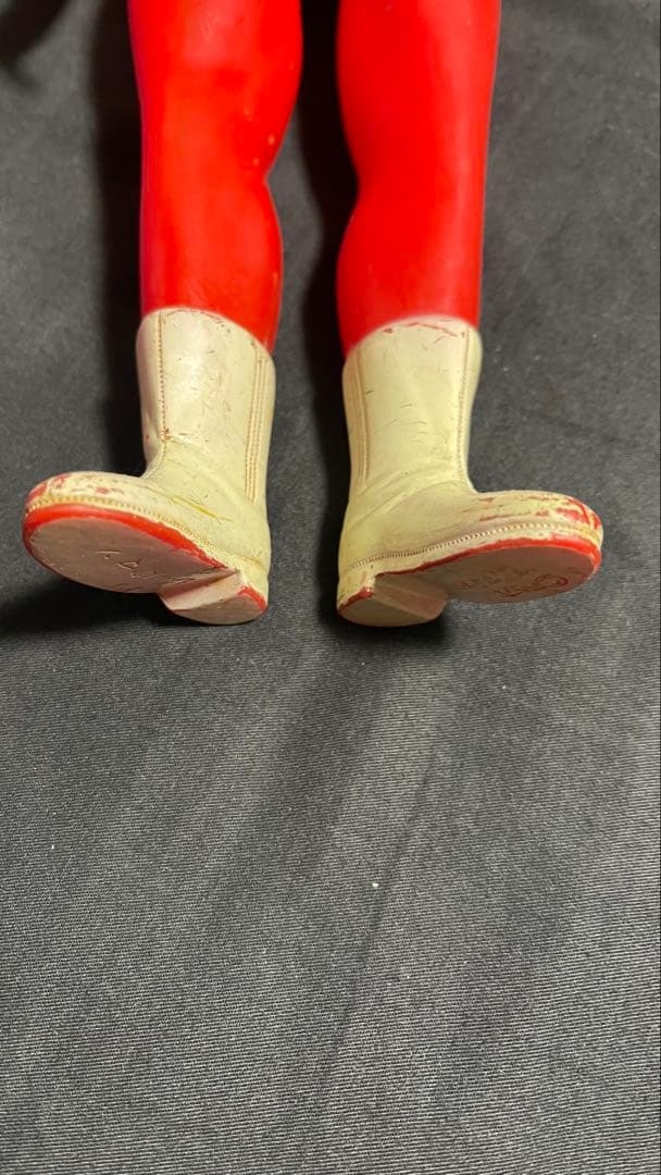 タ*カ様 レッドマン　面取れソフビ　当時物