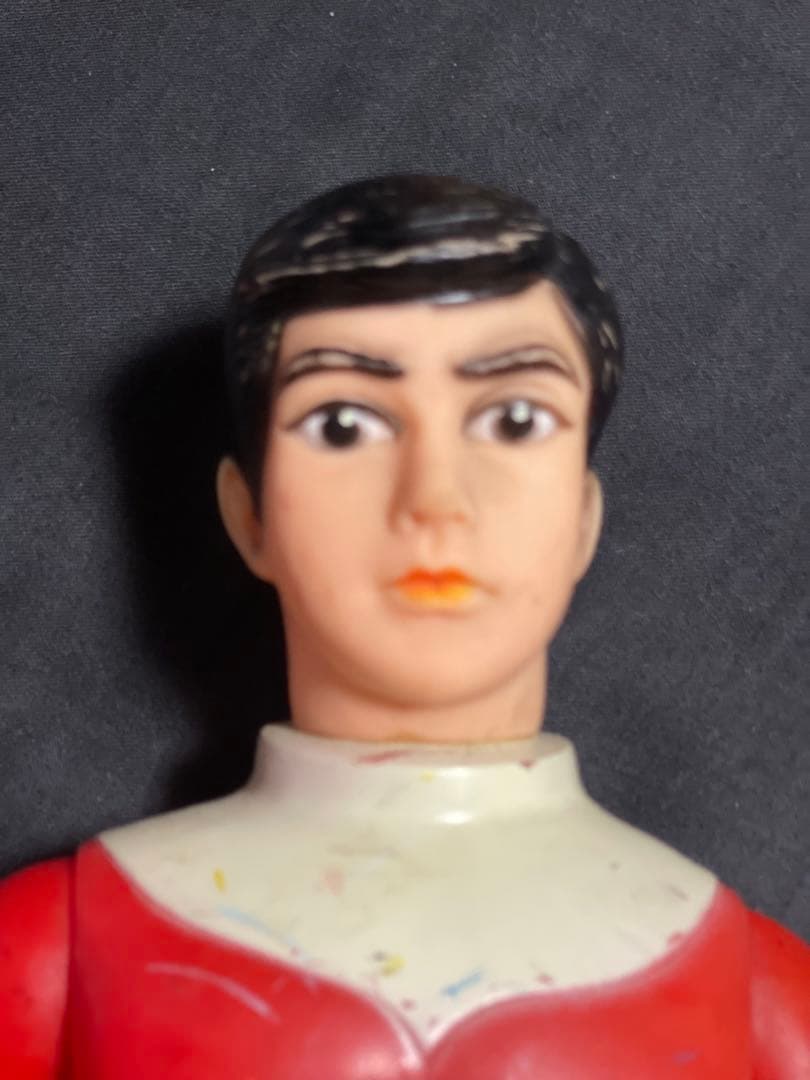 タ*カ様 レッドマン　面取れソフビ　当時物