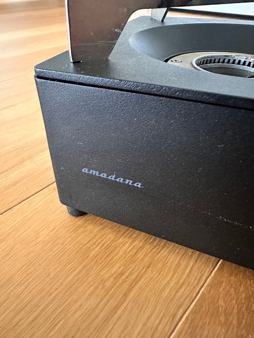 amadana CC-146 カセットコンロ 黒　収納ケース付き