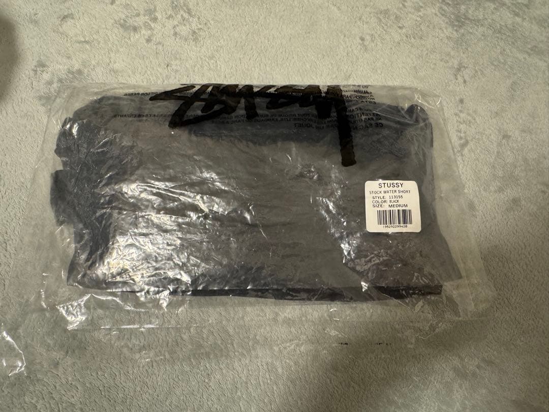 25SS Stussy Stock Water Short 水着 黒 M