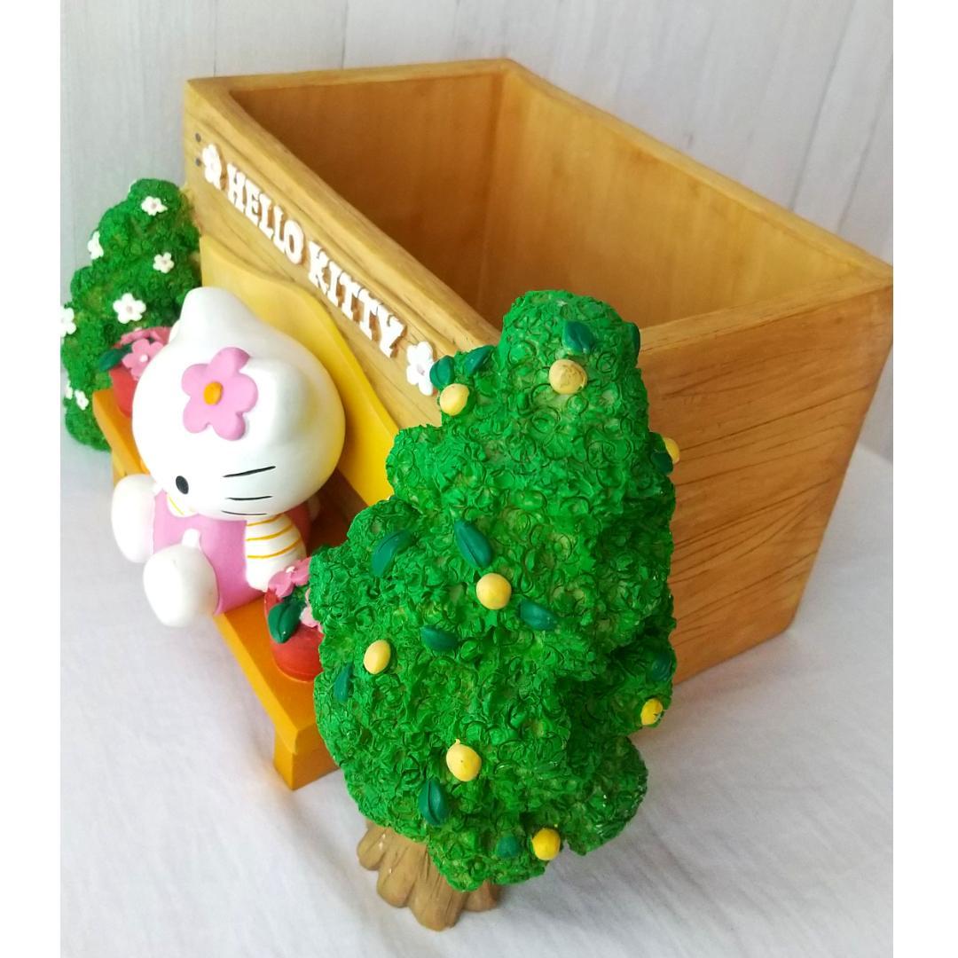 キティ　植木鉢　陶器　フィギュア　置物　ガーデンポット　カバー　うさぎ　花