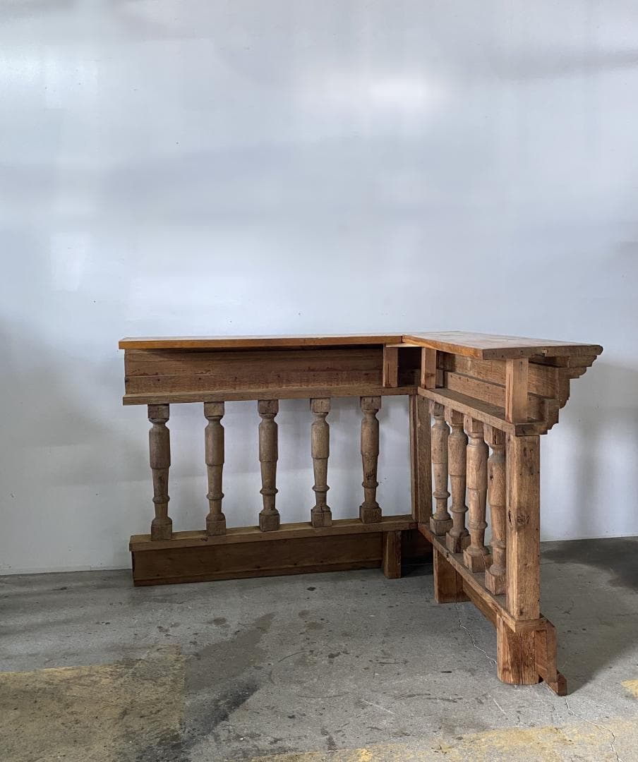 フランス アンティーク Baulstrade テーブル チェア カウンター