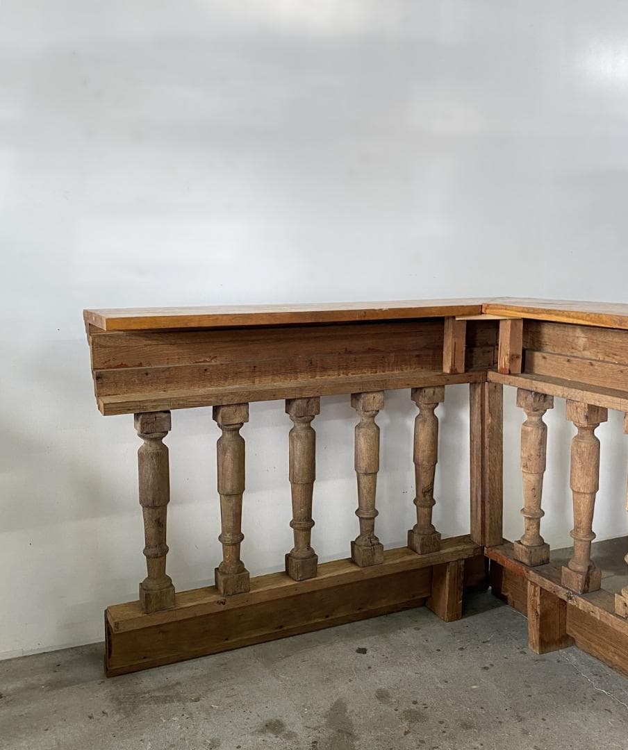 フランス アンティーク Baulstrade テーブル チェア カウンター