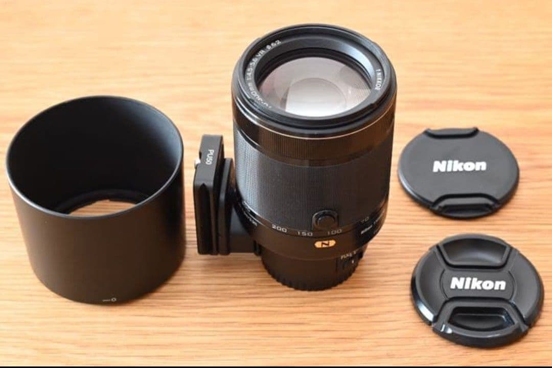 1 NIKKOR VR 70-300mm f/4.5-5.6 +接写リングセット