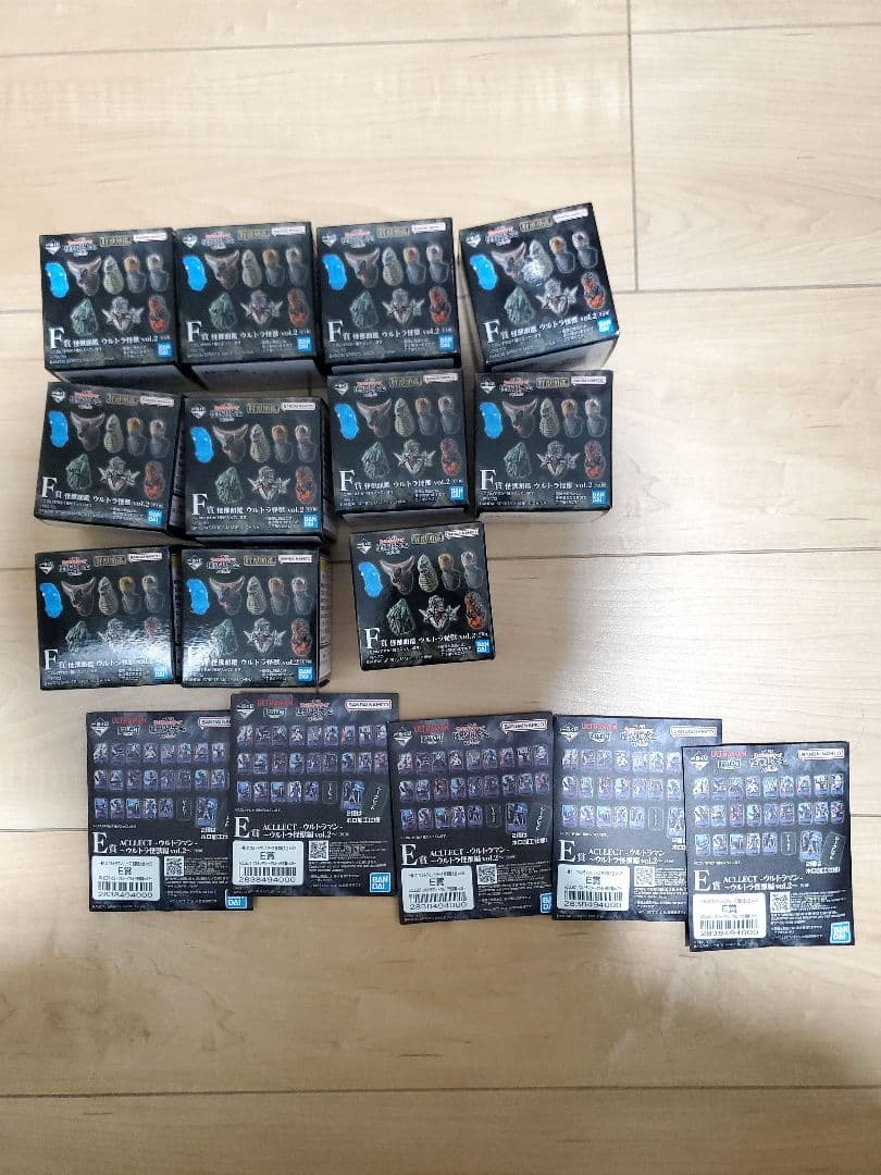 一番くじ　ウルトラマン　F賞×16　E賞×7　未開封