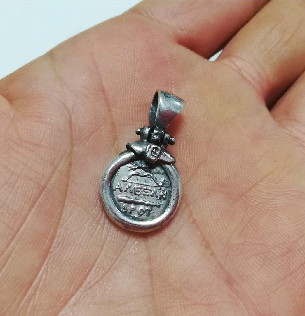 古代ギリシャ ギリシャ神話 アテネ/弓と棍棒 シルバー925 ギリシャ製