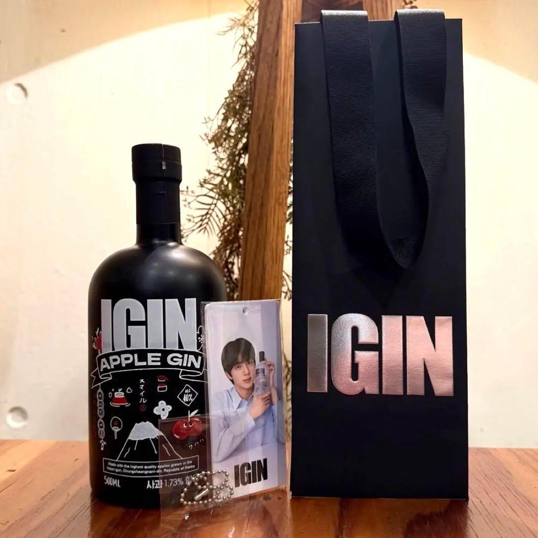 【日本限定】ジン IGIN POPUP APPLE GIN ボトルネックタグ付き