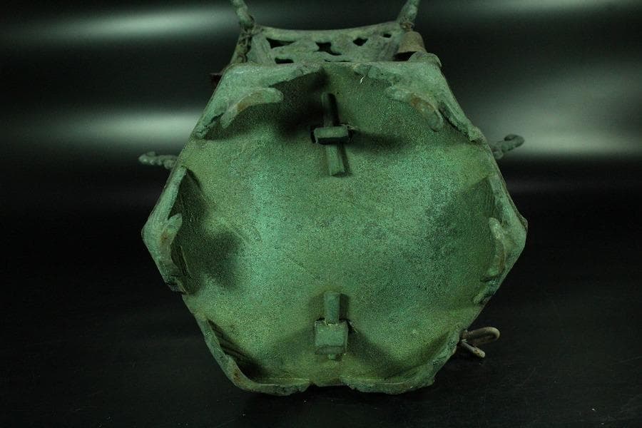 古銅 吊灯籠 高32cm(K-YC583)