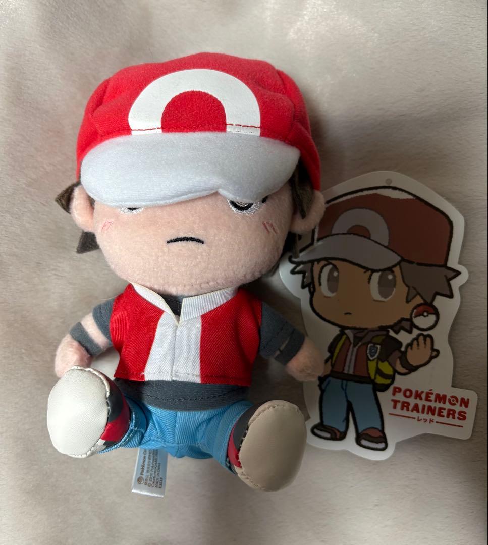 ポケモントレーナーズ グリーン レッド マスコット　ぬいぐるみ