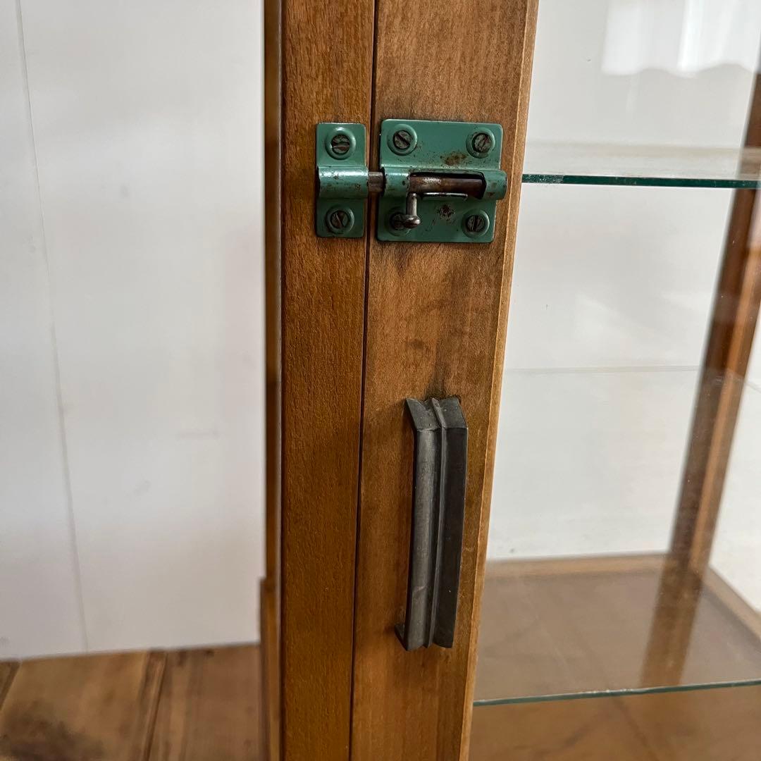 アンティーク ガラスケース ショーケース レトロ 飾り棚