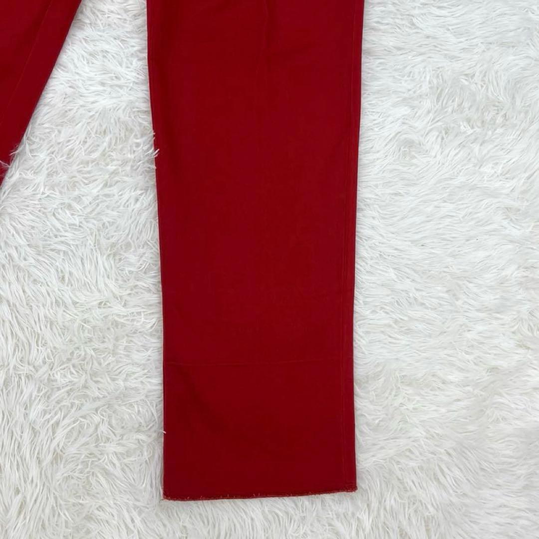 【美品・裾未処理】ニート・チノパンツ・トラウザーパンツ・２タック・44