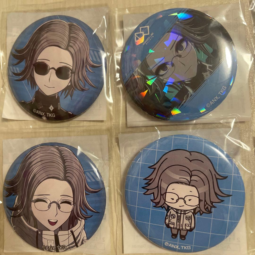 HUNDRED LINE コトブキヤ くじ 缶バッジ 全種セット 蒼月衛人