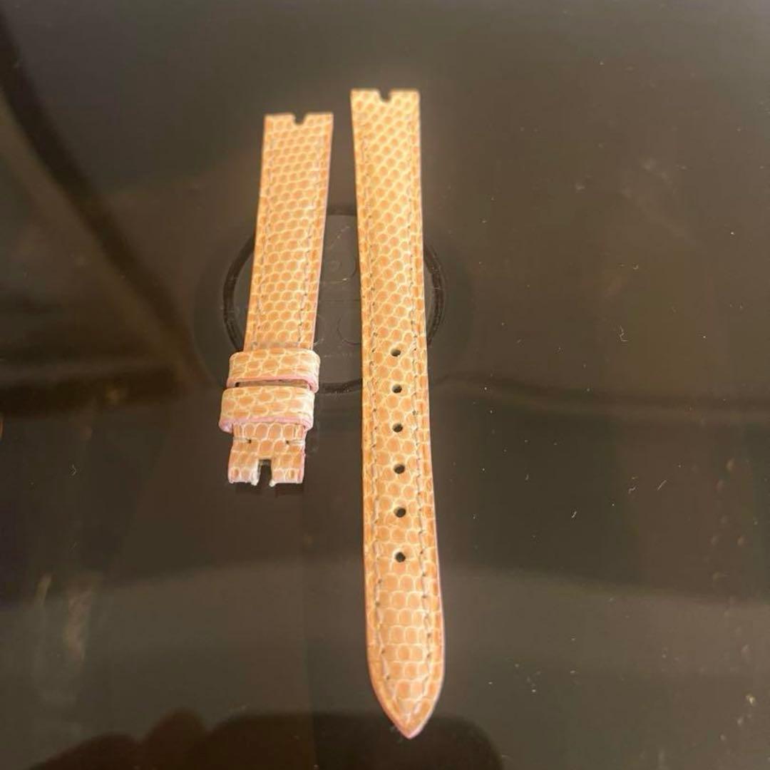 Van Cleef & Arpels ピンクレザーベルト