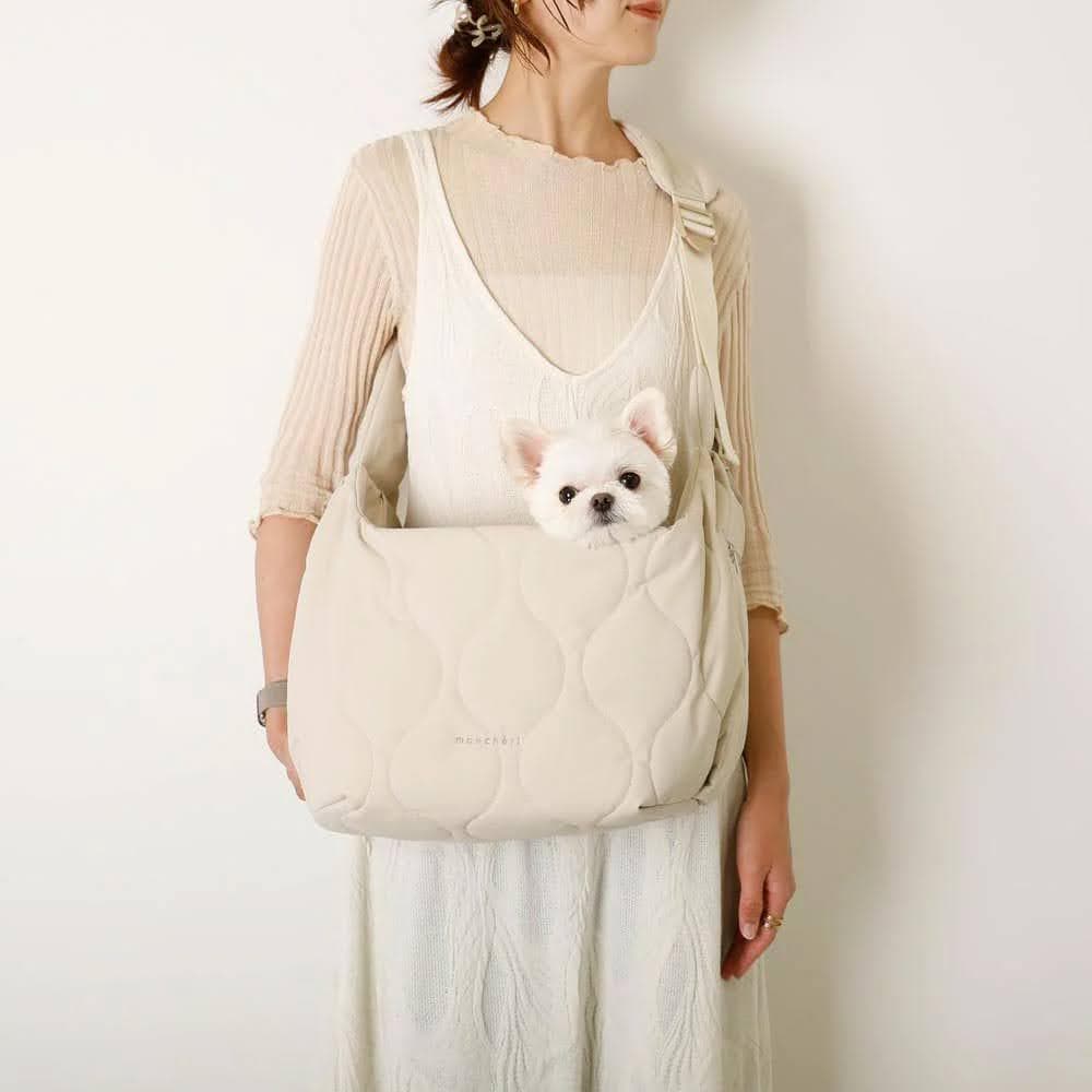 monchéri モンシェリ キルティングコンパクトスリングバッグ 新品