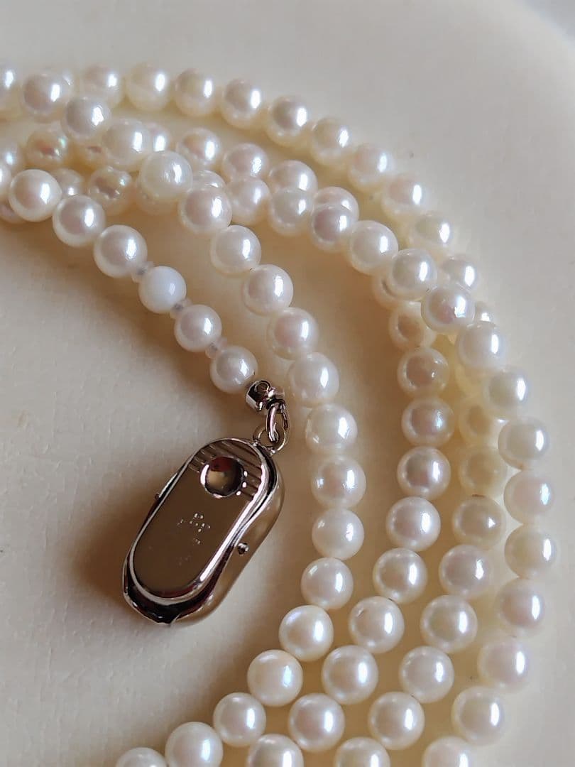 アコヤ真珠ベビーパール　ロングネックレス