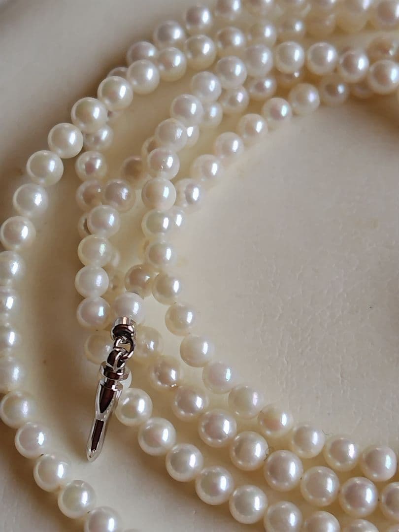 アコヤ真珠ベビーパール　ロングネックレス