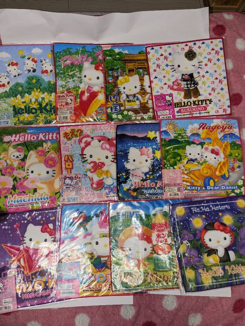 ご当地キティストラップ　レアまとめ売り218点♥