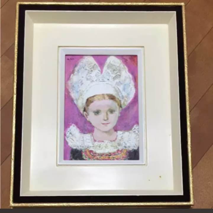 フランス 少女 人物画