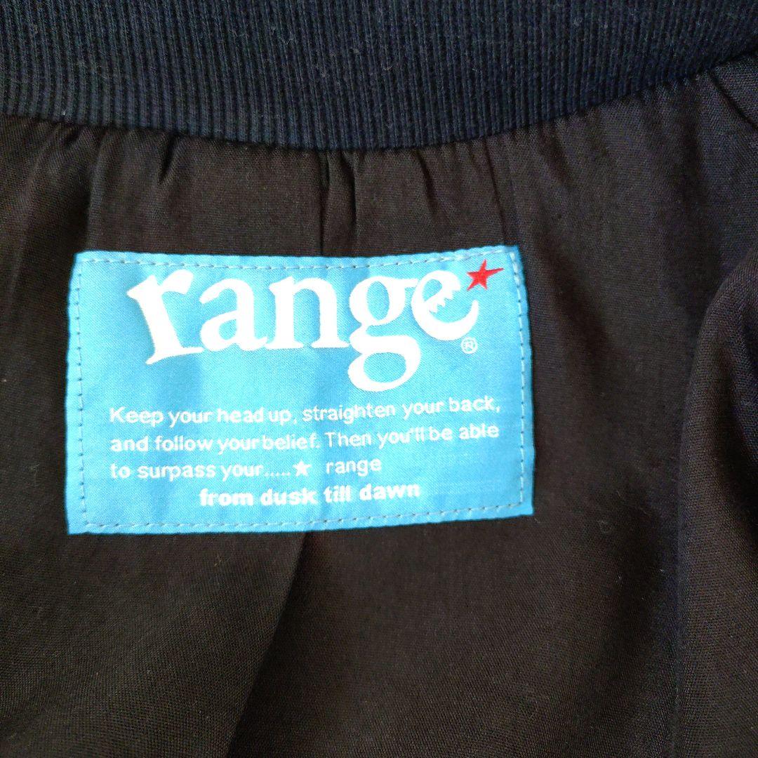 range フリースジャップアップ　ブラック　Lsize　jesse着用モデル