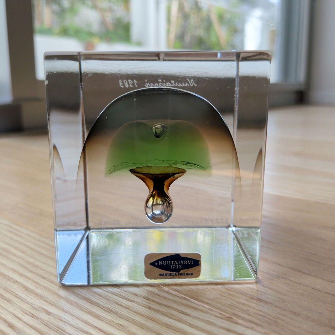 「キズ有」 オイバトイッカ　アニュアルキューブ1983年 イッタラ アラビア