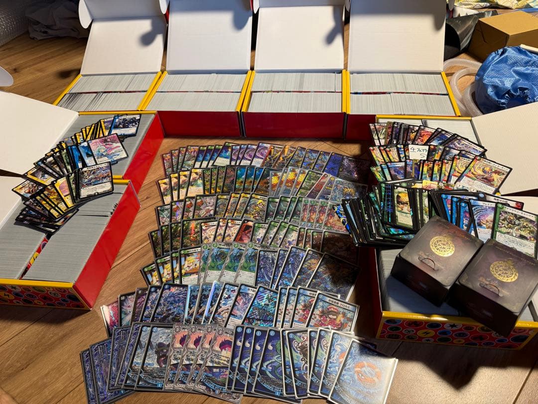 壁*様 約1万枚　デュエルマスターズ 引退品　デッキ　青魔道具　5cザーディクリ