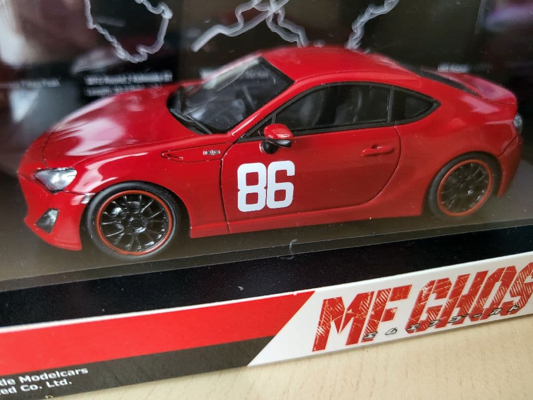 MODELER'S MF GHOST 86 1/43 4台コンプリートセット