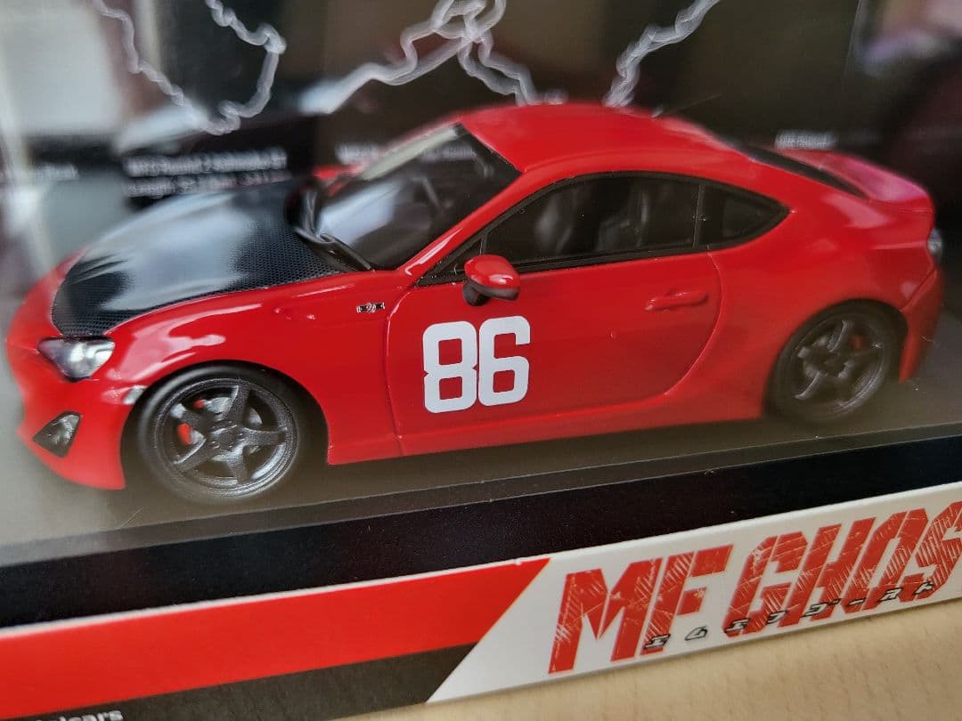 MODELER'S MF GHOST 86 1/43 4台コンプリートセット