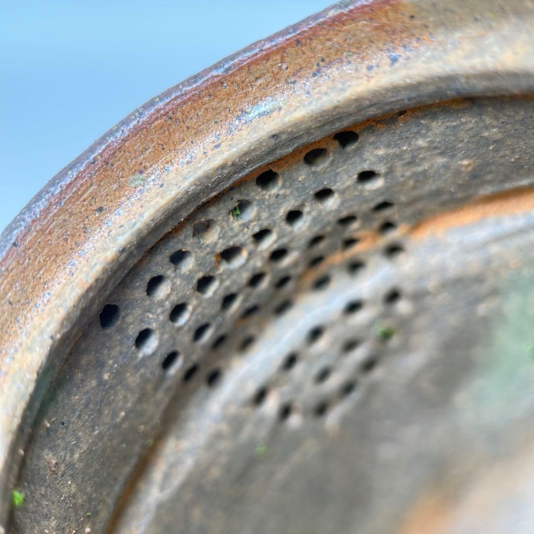 佐藤苔助 備前焼宝瓶 手捻り人気作者 急須 共箱 共布 茶注 煎茶 茶道具